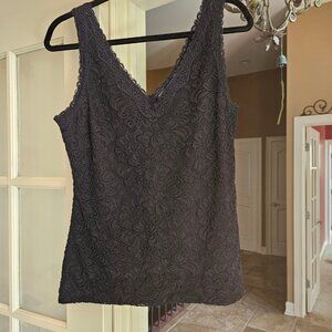 White House Black Market Lace Tank